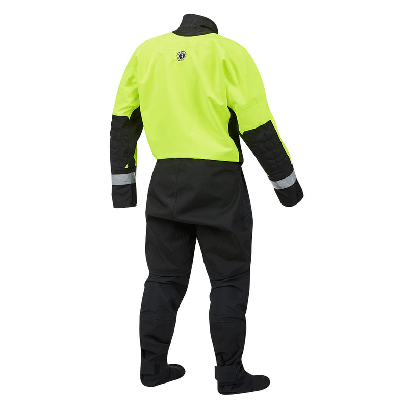 Load image into Gallery viewer, Mustang MSD576 Water Rescue Dry Suit  Fluorescent Yellow GreenBlack  Medium MSD57602251M101
