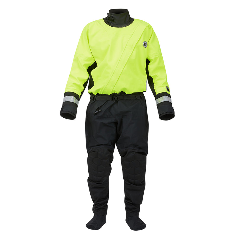Load image into Gallery viewer, Mustang MSD576 Water Rescue Dry Suit  Fluorescent Yellow GreenBlack  XXL MSD57602251XXL101
