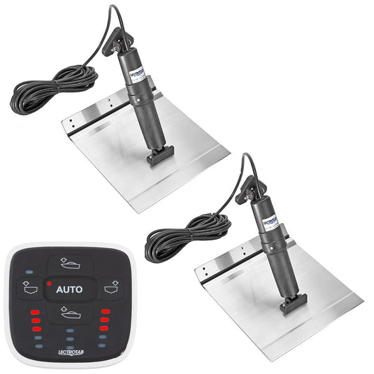 Lectrotab XKA Aluminum Alloy Trim Tab Kit wALC1 Control  12 x 24 XKASAL12X24A