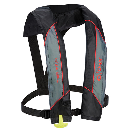 Onyx M24 Essential Manual Inflatable Life Jacket  Red  Adult Universal 13120010000423