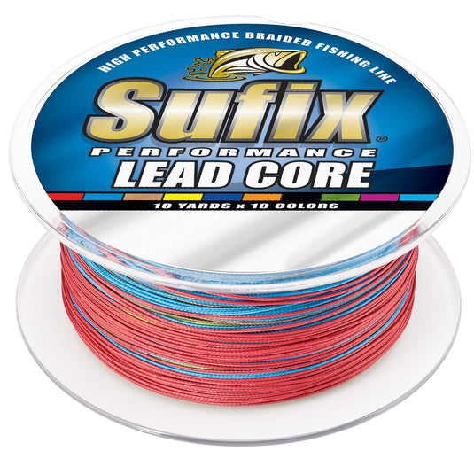 Sufix Performance Lead Core  18lb  10Color Metered  200 yds 668218MC