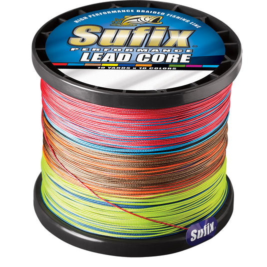 Sufix Performance Lead Core  27lb  10Color Metered  600 yds 668327MC