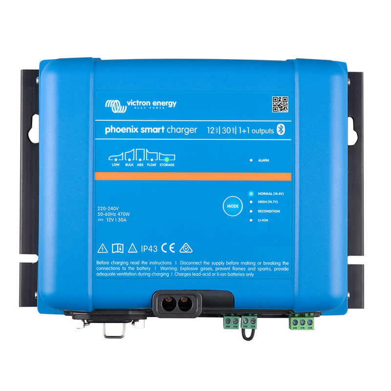 Load image into Gallery viewer, Victron Phoenix Smart IP43 Charger 1230 11 120240VAC Requires 515P Mains Cord PSC123051095
