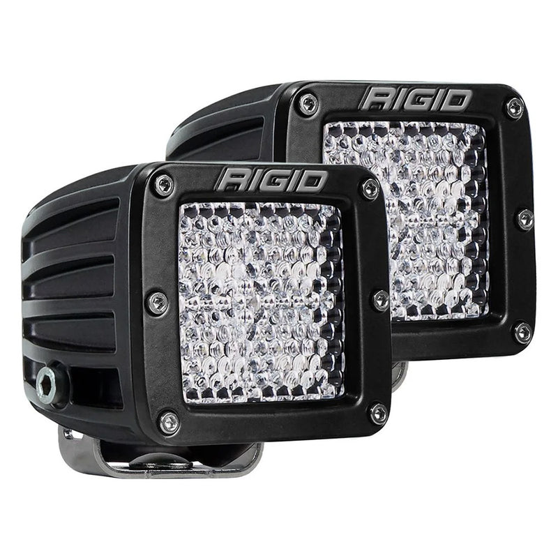 Load image into Gallery viewer, RIGID Industries DSeries PRO Flood Diffused Surface Mount Black Light  Pair 202513
