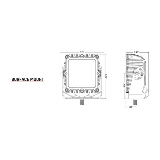 RIGID Industries QSeries Hyperspot 544713
