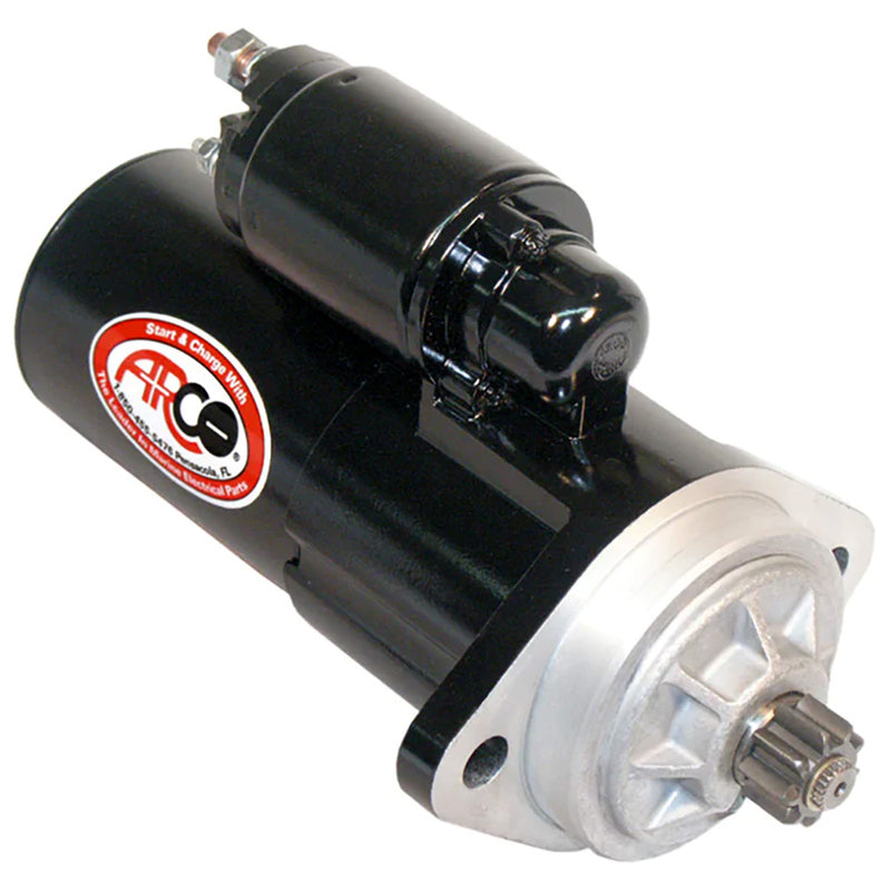 Load image into Gallery viewer, ARCO Marine Top Mount Inboard Starter wGear Reduction  Counter Clockwise Rotation 30459
