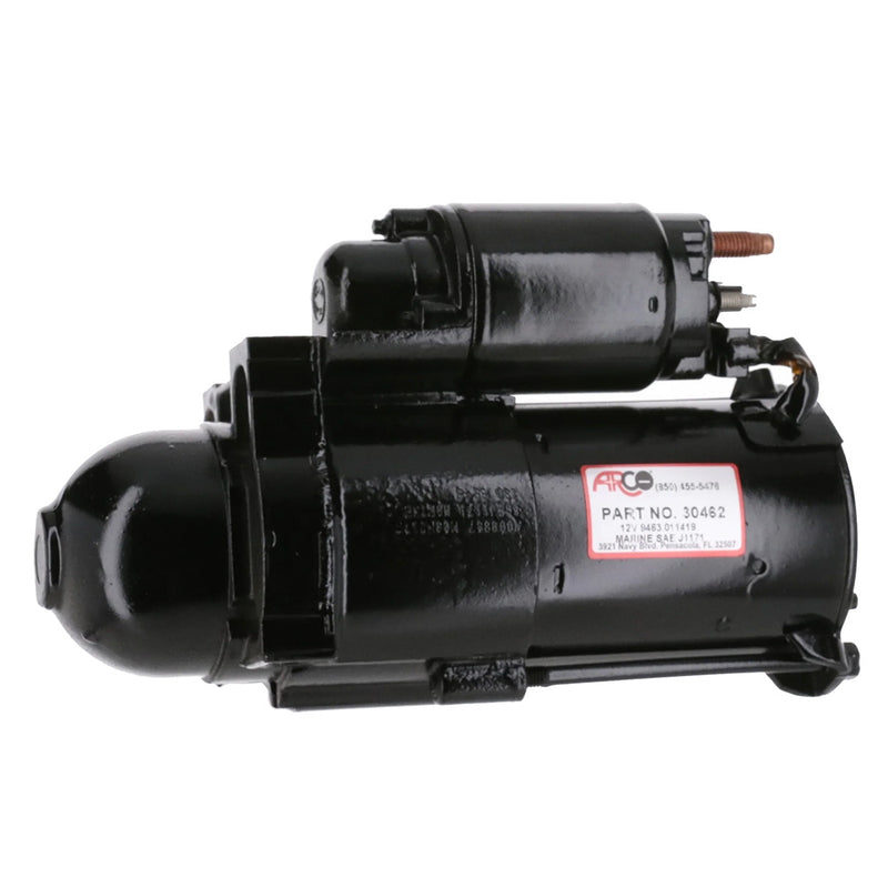 Load image into Gallery viewer, ARCO Marine Top Mount Inboard Starter wGear Reduction  Counter Clockwise Rotation 30462
