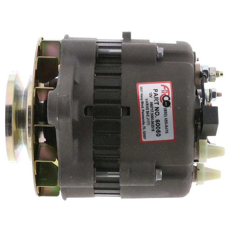 Load image into Gallery viewer, ARCO Marine Premium Replacement Alternator wSingle Groove Pulley  12V 55A 60050
