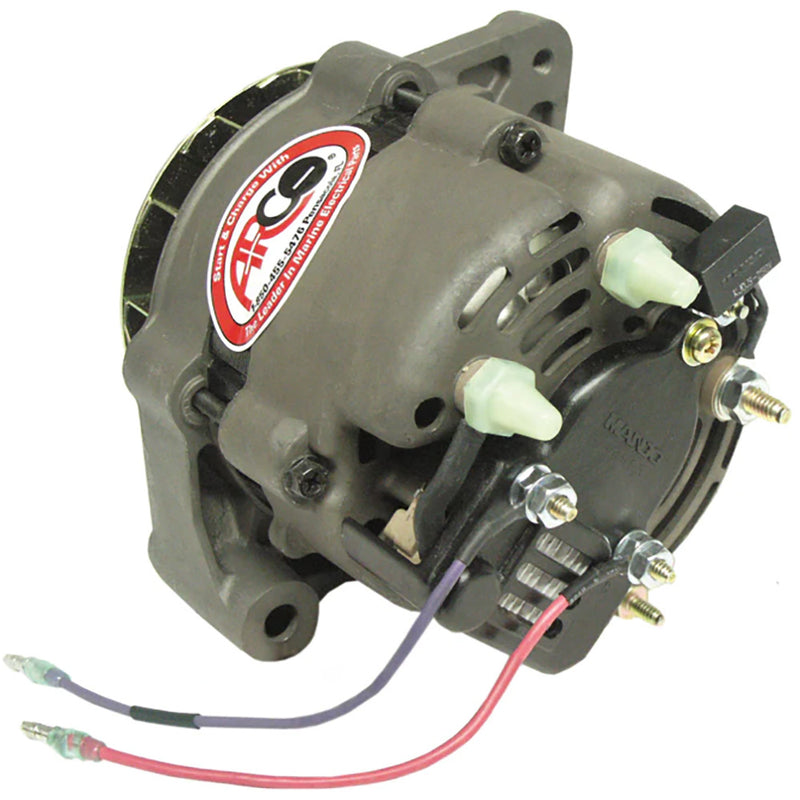 Load image into Gallery viewer, ARCO Marine Premium Replacement Alternator wSingle Groove Pulley  12V 55A 60050
