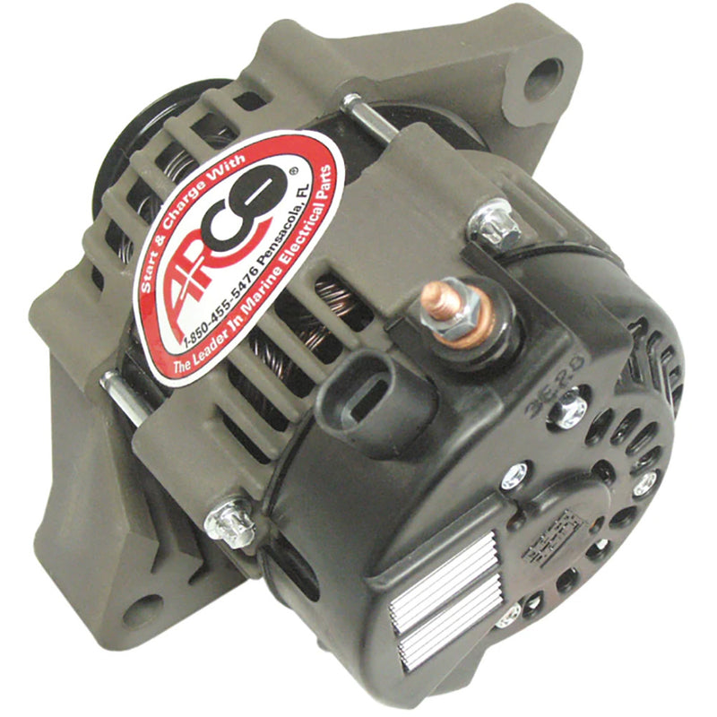 Load image into Gallery viewer, ARCO Marine Premium Replacement Outboard Alternator wMultiGroove Pulley  12V 50A 20850
