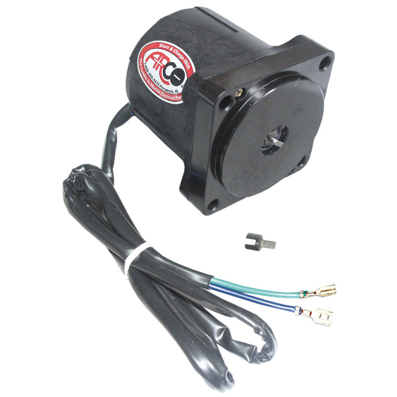 Load image into Gallery viewer, ARCO Marine Replacement JohnsonEvinrude Tilt Trim Motor  2Wire 4 Bolt Flat Blade Shaft 6241
