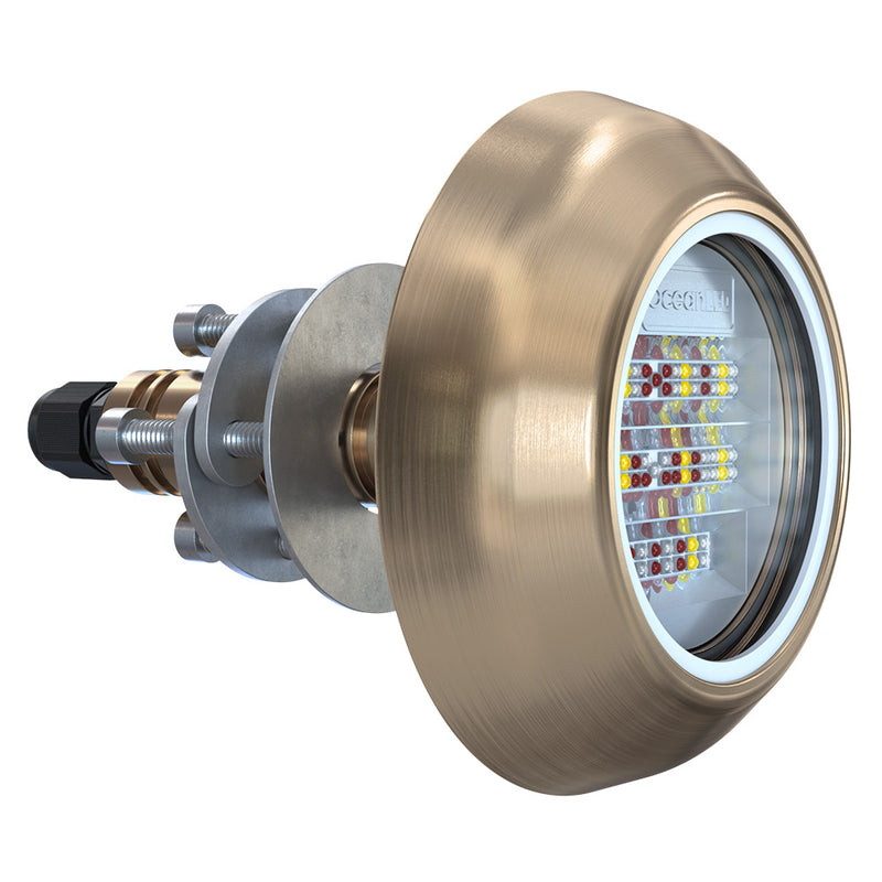 Load image into Gallery viewer, OceanLED Explore E6 Thru Hull  Full RGBW Colors DMX E6TH009CD
