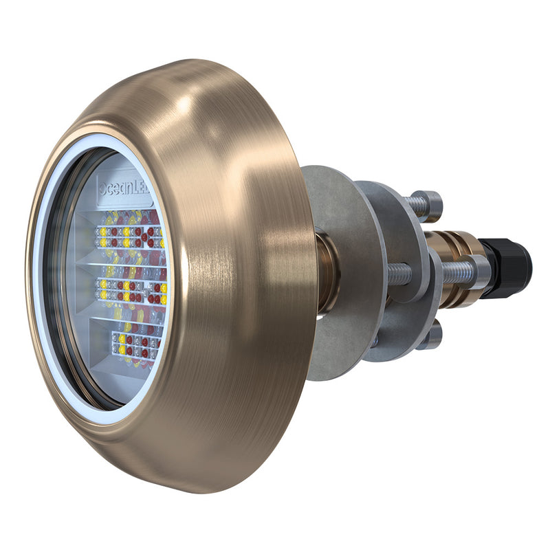 Load image into Gallery viewer, OceanLED Explore E6 Thru Hull  Full RGBW Colors DMX E6TH009CD
