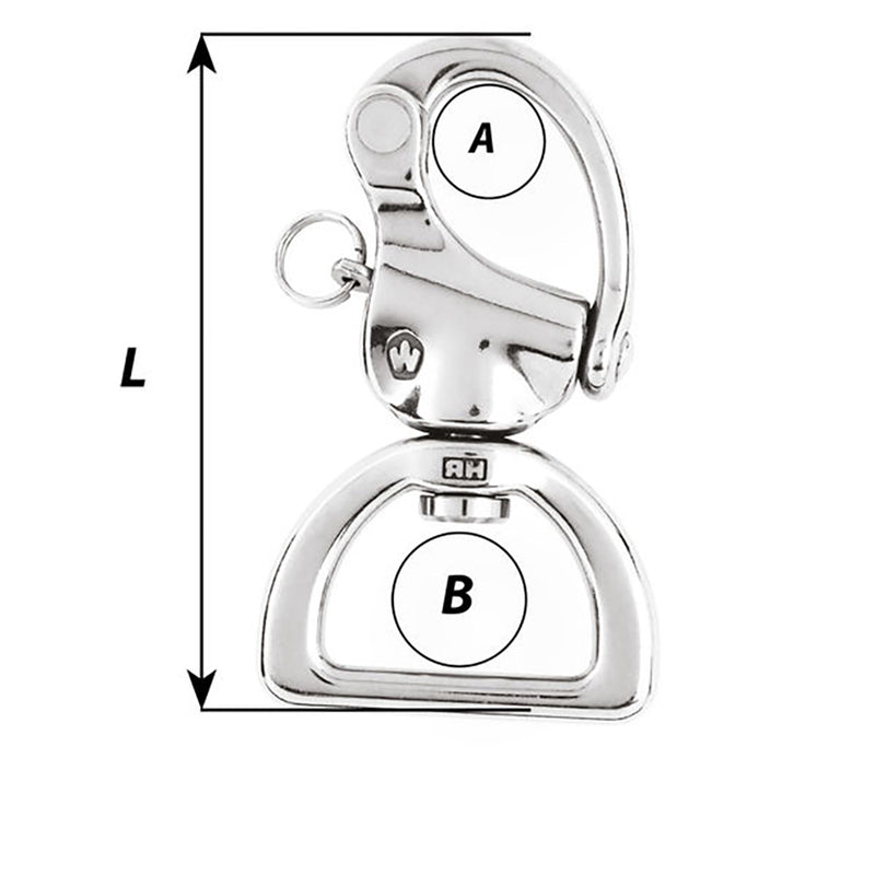 Load image into Gallery viewer, Wichard Webbing Snap Shackle  318 2374W
