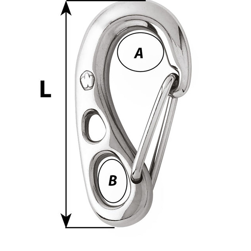 Load image into Gallery viewer, Wichard HR Safety Snap Hook  100mm Length  31516 2382W
