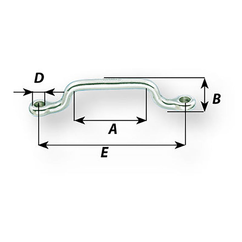 Load image into Gallery viewer, Wichard Webbing Eye Strap  5mm Diameter  1364  86mm Spacing  32564 9222W
