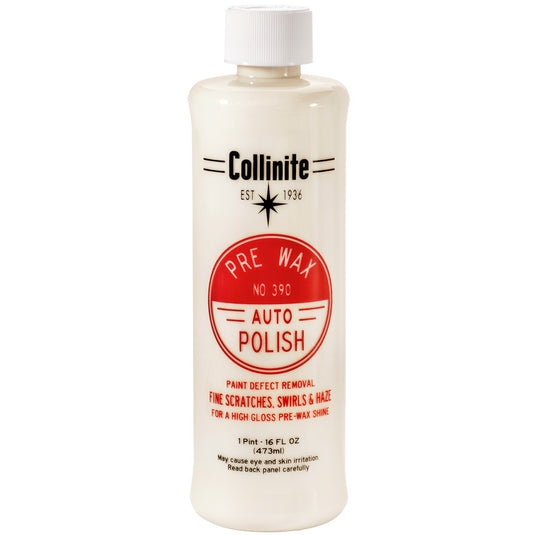 Collinite 390 PreWax Auto Polish  16oz 390
