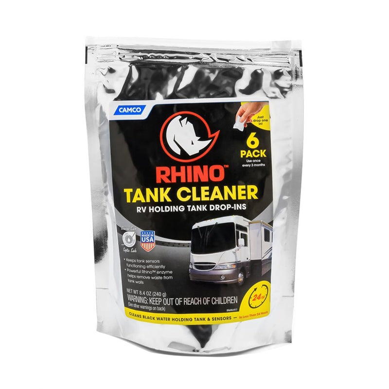 Load image into Gallery viewer, Camco Rhino Holding Tank Cleaner DropINs  6Pack 41560
