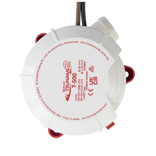 Attwood Tsunami MK2 Manual Bilge Pump  T500  500 GPH  12V 56067