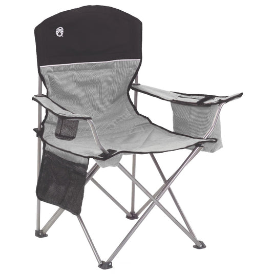 Coleman Cooler Quad Chair  Grey  Black 2000034873