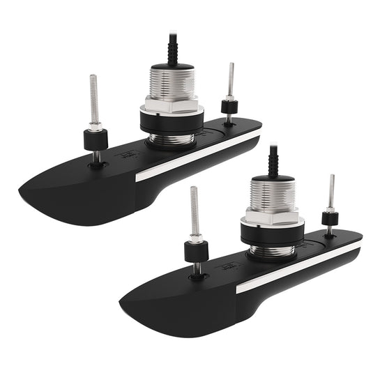 Raymarine RVM420 Stainless Steel ThruHull Pair 20 Degree Deadrise  10M Cable T70544