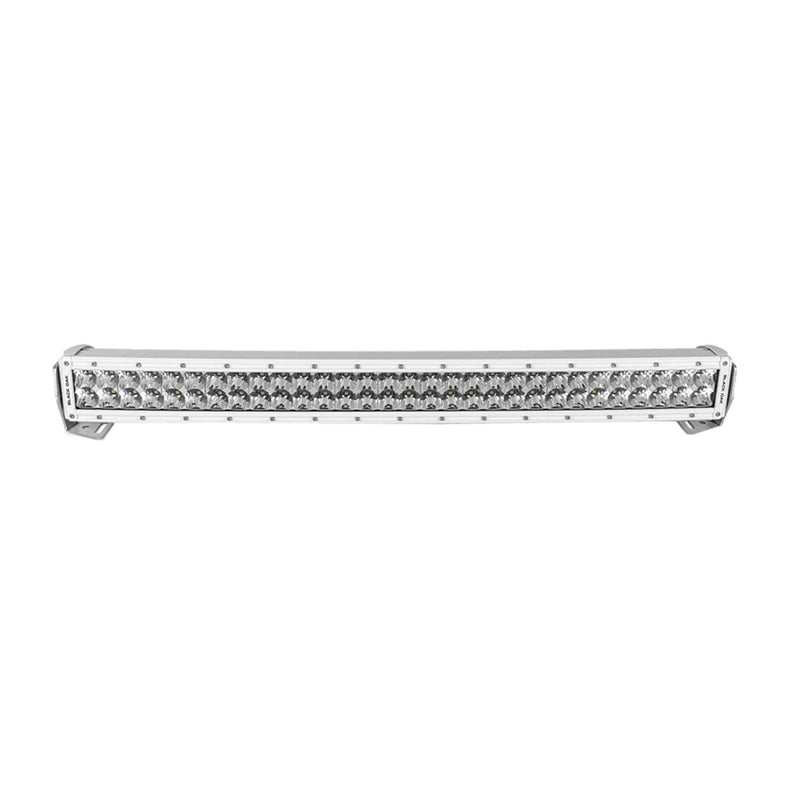 Load image into Gallery viewer, Black Oak 30 Marine Curved Double Row LED Light Bar  Spot Optics  White Housing  Pro Series 30 30SCMD5OS
