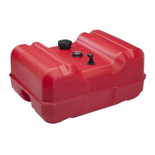 Attwood Portable Low Profile Fuel Tank  12 Gallon wGauge 8812LLPG2