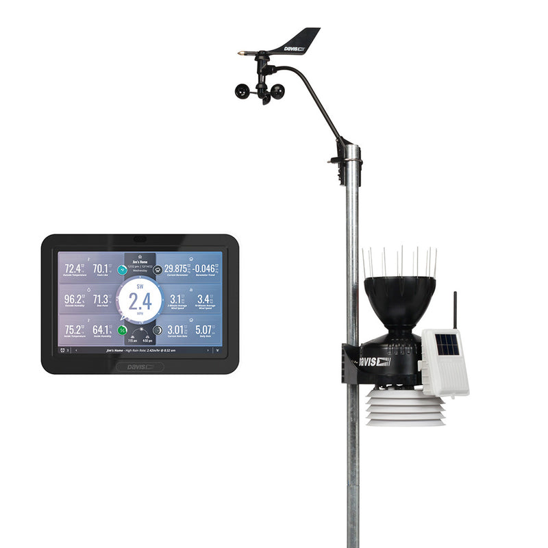 Load image into Gallery viewer, Davis Vantage Pro2 Wireless Weather Station wWeatherLink Console  Standard Radiation Shield 6252
