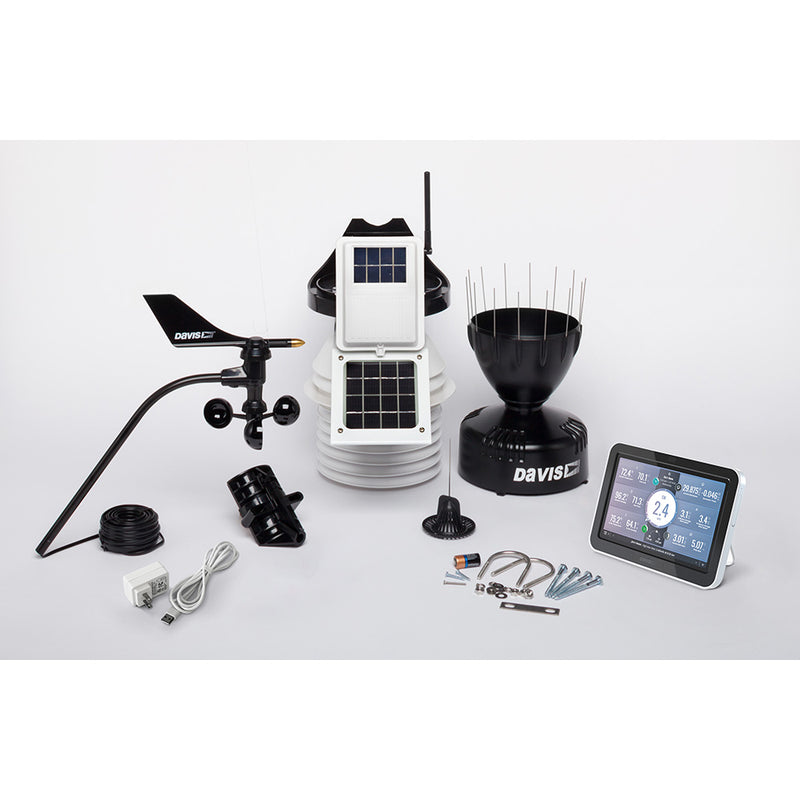 Load image into Gallery viewer, Davis Vantage Pro2 Wireless Weather Station wWeatherLink Console  24hr Fan Aspirated Radiation Shield 6253
