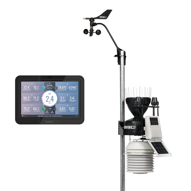 Load image into Gallery viewer, Davis Vantage Pro2 Plus Wireless Weather Station wWeatherLink Console 24hr Fan Aspirated Radiation Shield UV  Solar
