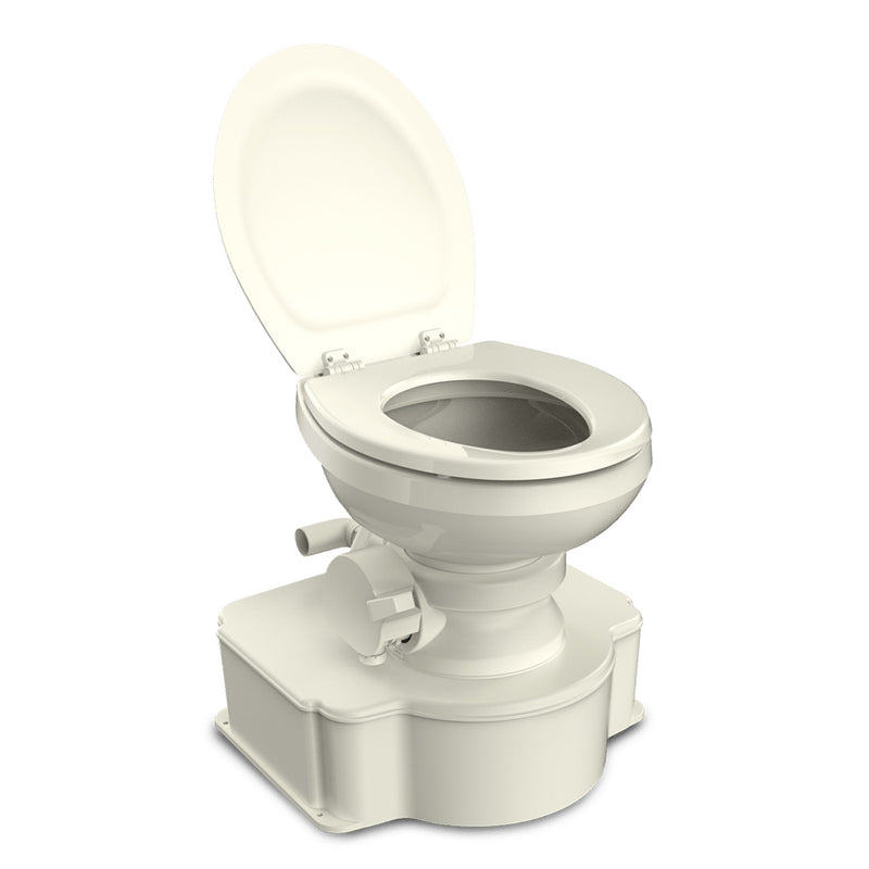 Load image into Gallery viewer, Dometic Bone M65 Marine Gravity Toilet  Elongated Seat Size wFoot Pedal 312500003
