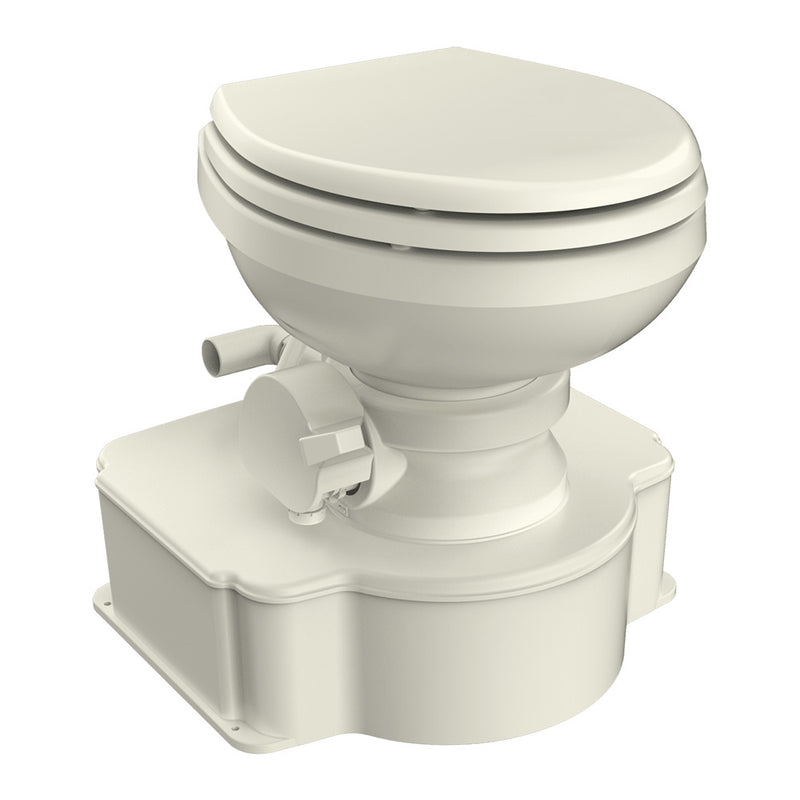 Load image into Gallery viewer, Dometic Bone M65 Marine Gravity Toilet  Elongated Seat Size wFoot Pedal 312500003
