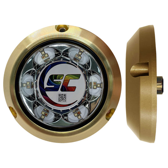ShadowCaster SC3 Series CC Full Color Change Bronze Surface Mount Underwater Light SC3CCBZSM