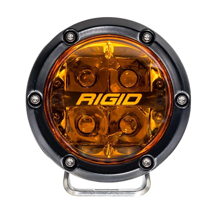 Load image into Gallery viewer, RIGID Industries 360 Series 4 Spot wAmber Pro Lens  Pair 36123

