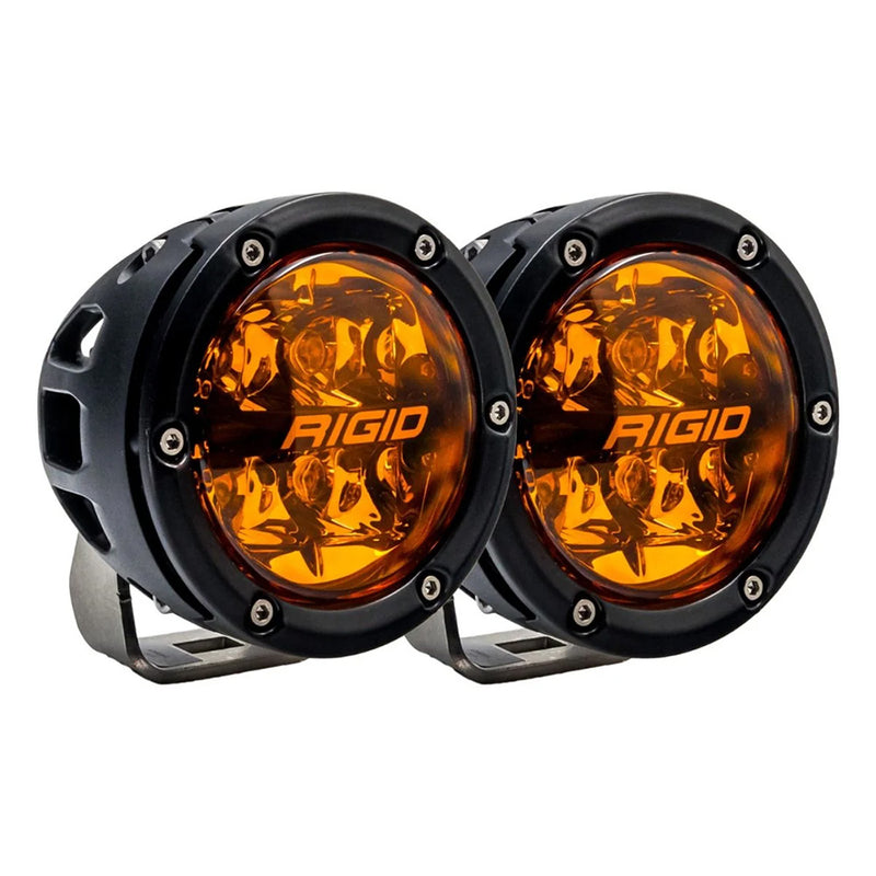 Load image into Gallery viewer, RIGID Industries 360 Series 4 Spot wAmber Pro Lens  Pair 36123
