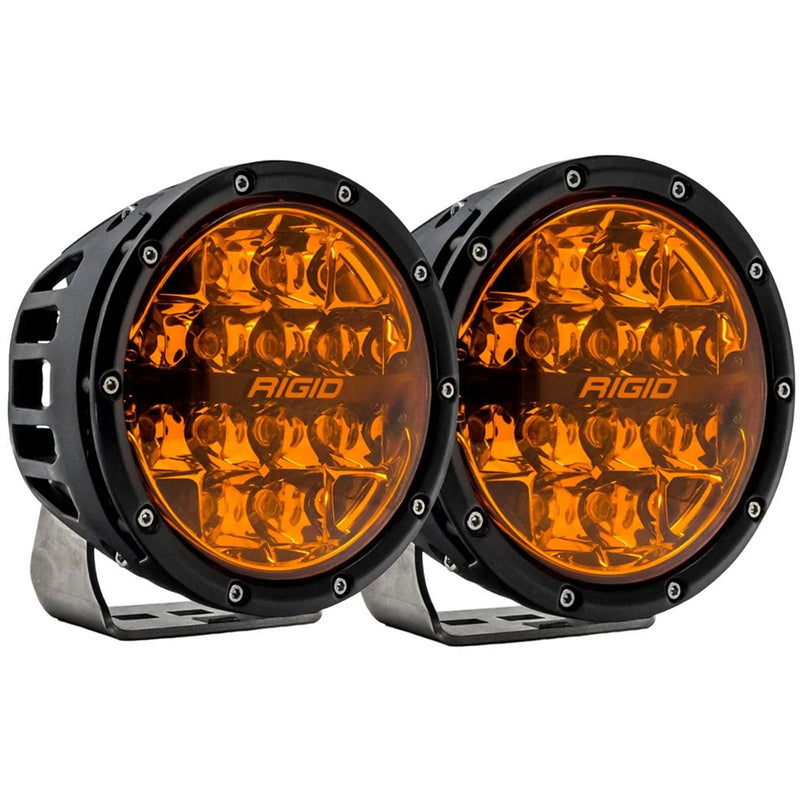 Load image into Gallery viewer, RIGID Industries 360 Series 6 Spot wAmber Pro Lens  Pair 36210

