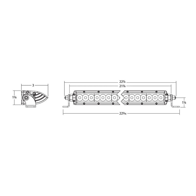 Load image into Gallery viewer, RIGID Industries SR Series 20 Spot wAmber Pro Lens 922314
