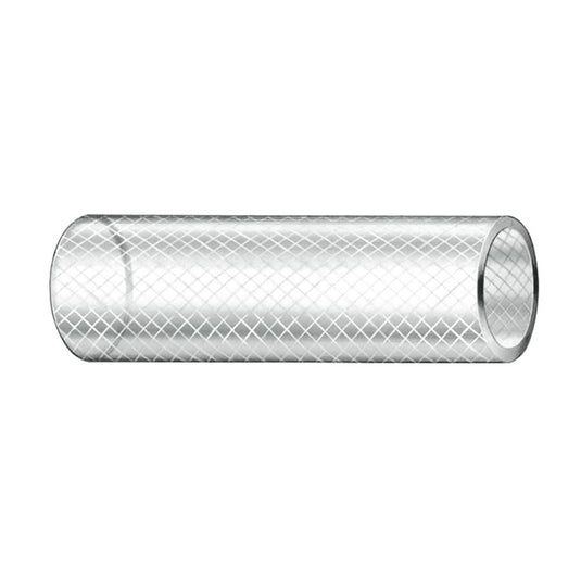 Trident Marine 1 x 50 Boxed Heavy Duty Reinforced PVC FDA Hose  Drinking Water Safe  Clear 1611006