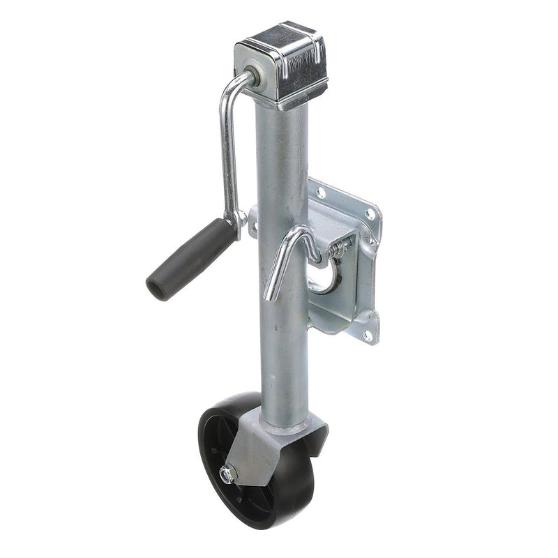 Load image into Gallery viewer, Attwood FoldUp Trailer Jack  1000 lb Capacity  Single Wheel 111274
