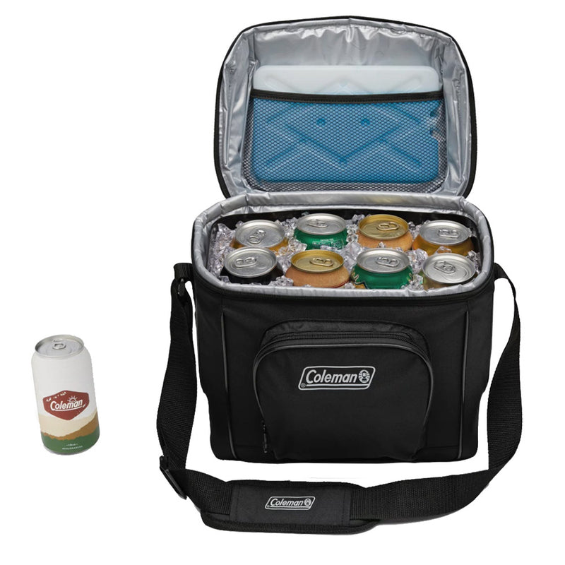 Load image into Gallery viewer, Coleman Chiller 16Can SoftSided Portable Cooler  Black 2158135
