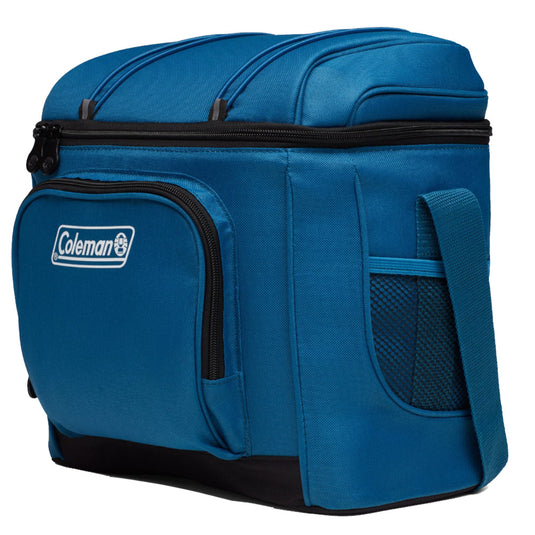 Coleman Chiller 16Can SoftSided Portable Cooler  Deep Ocean 2158119