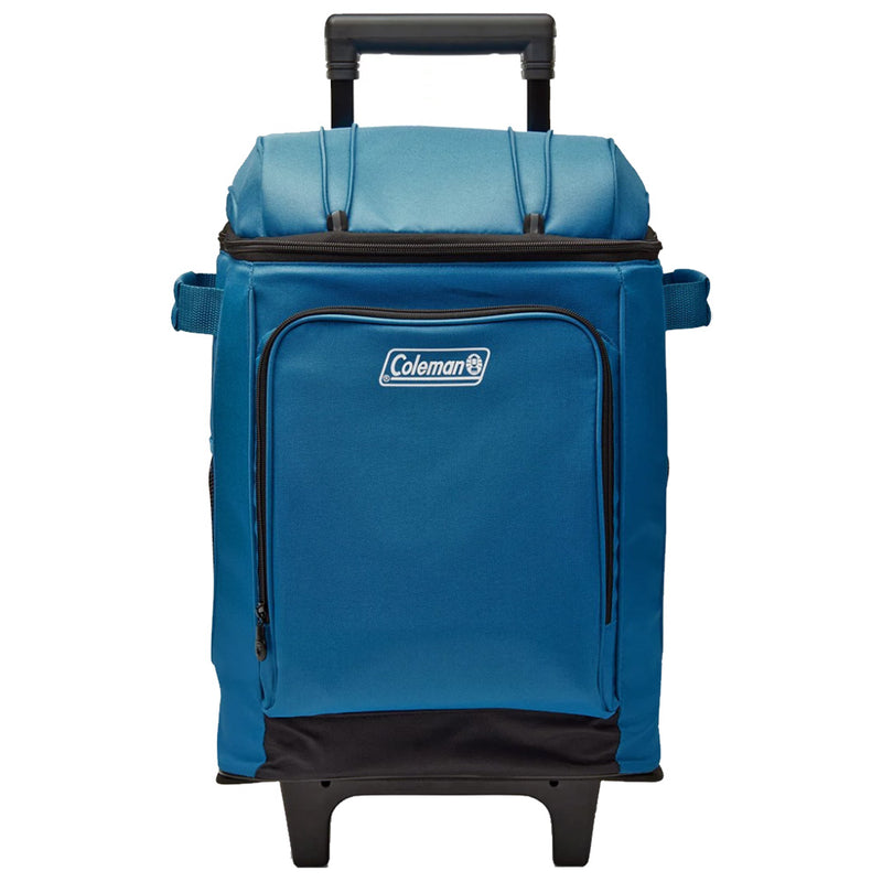 Load image into Gallery viewer, Coleman CHILLER 42Can SoftSided Portable Cooler wWheels  Deep Ocean 2158120
