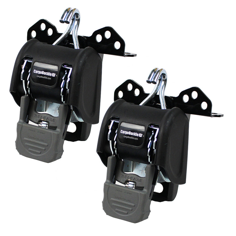 Load image into Gallery viewer, CargoBuckle Universal Ladder Rack TieDown System  2 Retractable TieDown  1 Pair F153180
