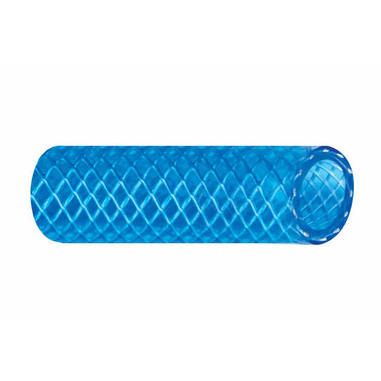 Trident Marine 34 Reinforced PVC FDA Cold Water Feed Line Hose  Drinking Water Safe  Translucent Blue  Sold by the Foot