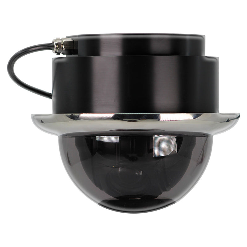 Load image into Gallery viewer, Iris Miniature Marine PTZ Dome Camera  Stainless Bezel  HiResolution Analogue Sensor  1000TVL  4 in 1 Video Format
